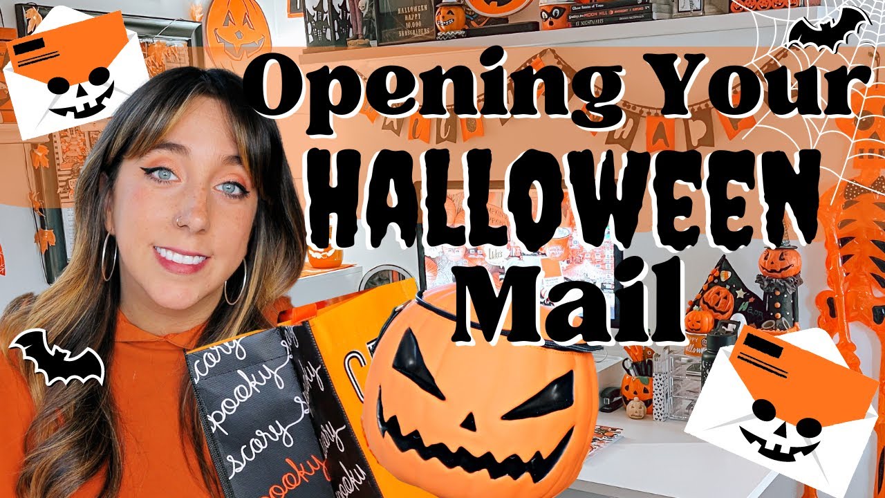 OPENING HALLOWEEN PACKAGES!! | HALLOWEEN HAPPY