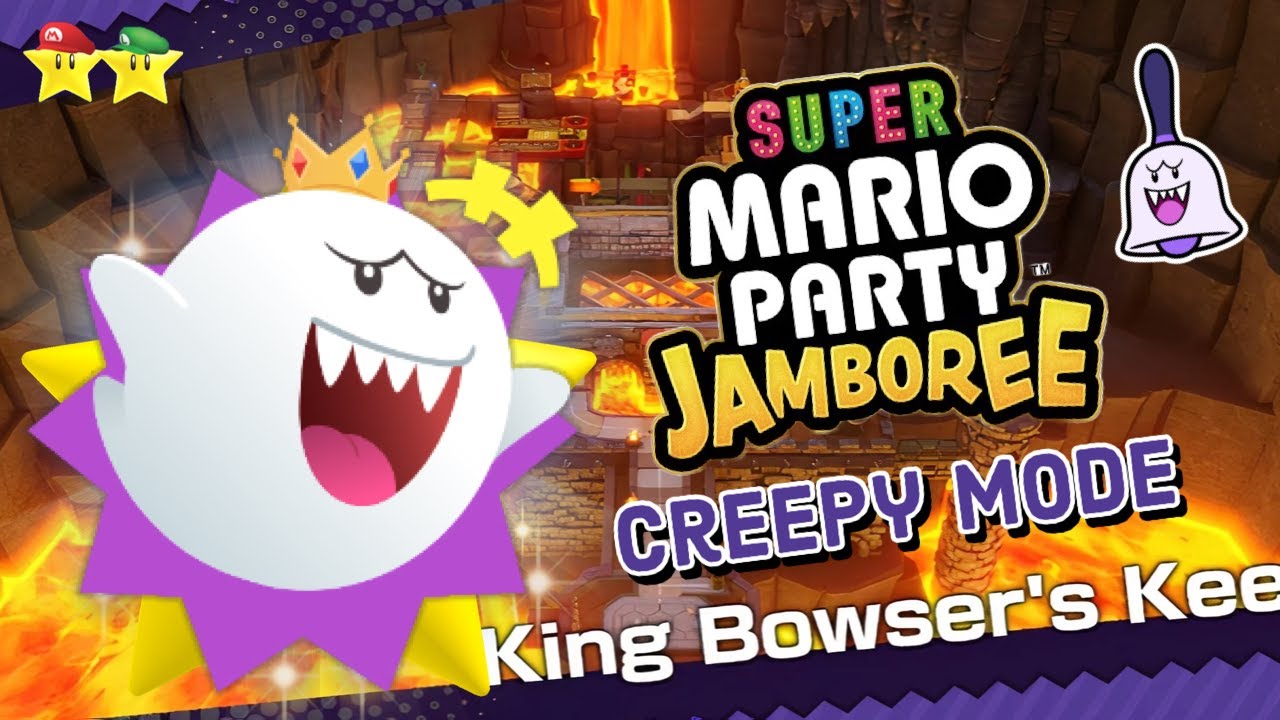 ⭐️Super Mario Party Jamboree⭐️ - CREEPY MODE - Happy Halloween 🎃 Special 👻 - Online With Friends