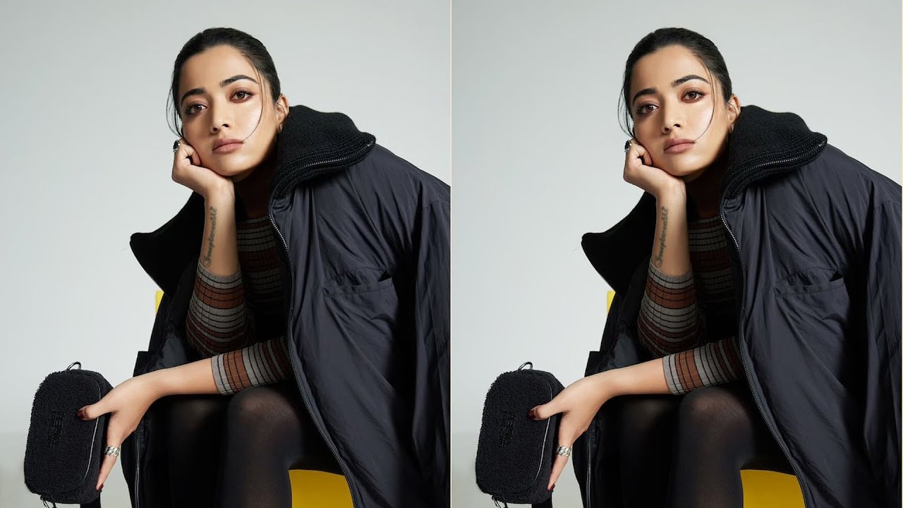 In these photos, Rashmika Mandanna shares her winter fashion goals