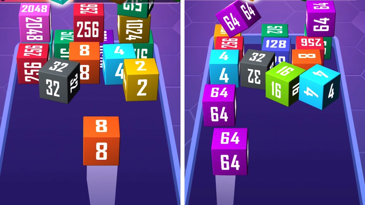 Merge Cube - All Levels Gameplay Android, iOS