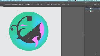 How to make gradients bend in Adobe Illustrator CC using Gradient Mesh