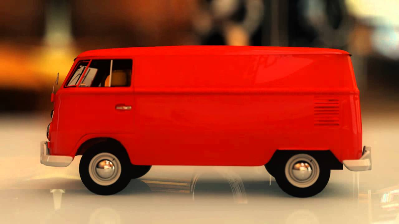 Toy Van - Cinema 4D VW Animation - YouTube