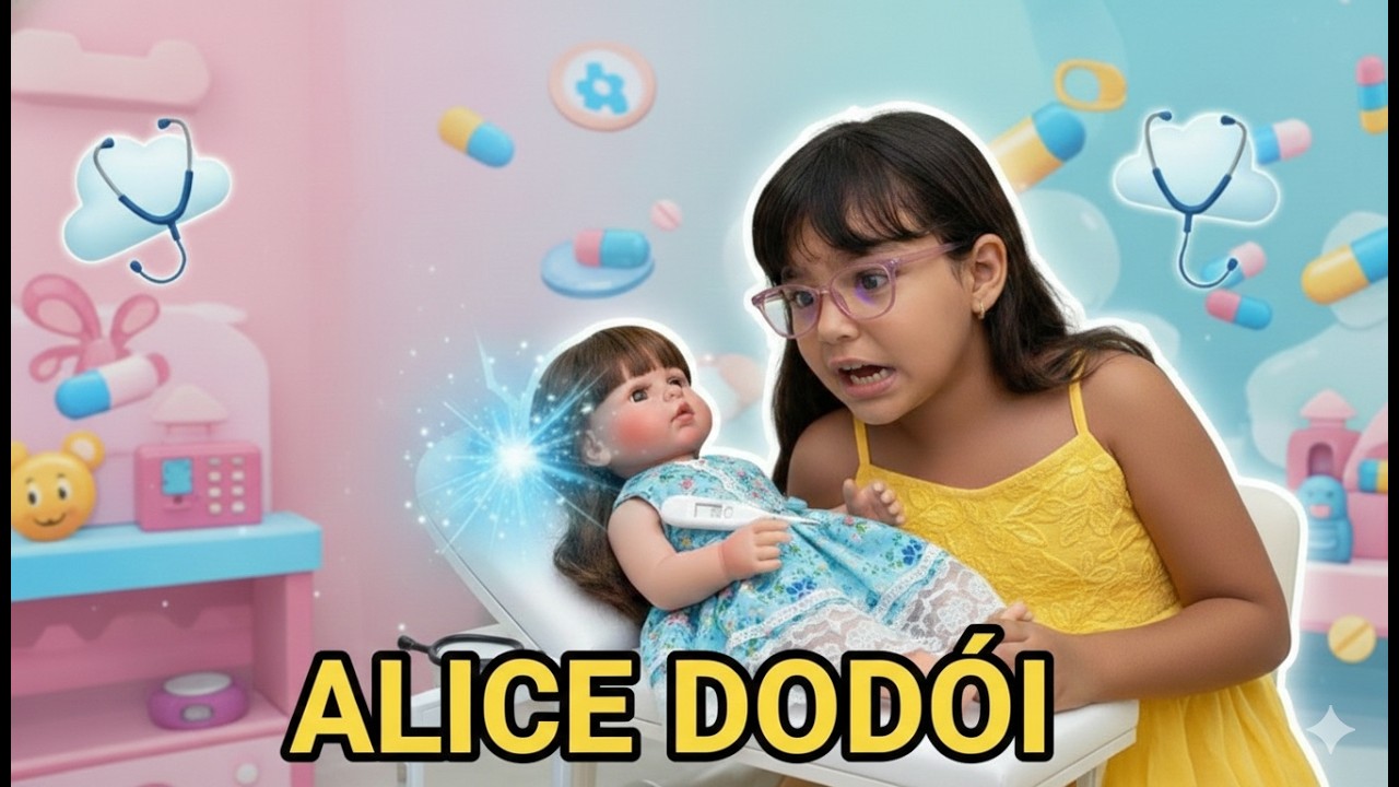 Alice Dodói 😢 | Bebê Reborn Vai ao Médico 👩‍⚕️💗 | O Clubinho da Maria