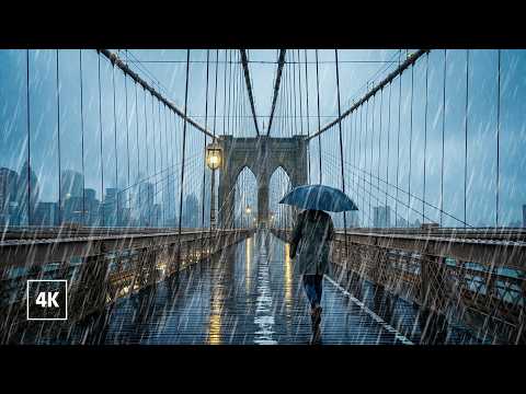 New York, Hoa Kỳ | Tour Đi Bộ Dưới Mưa 4K | 3 thg 12, 2022