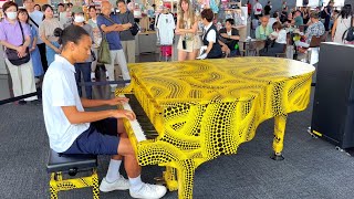 Boogie Woogie Piano at Tokyo Metropolitan Government Building - Japan  🇯🇵🎹🔥