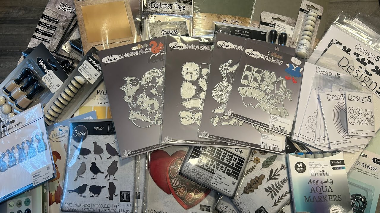 Unboxing med lidt nyheder , tilbud, og hverdags kreavarer.