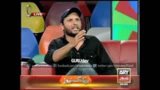 Afridi advises Md. Yousuf to be a real muslim not just cosmetic convert.