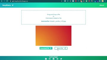File Sharing App Demo | Easyshare