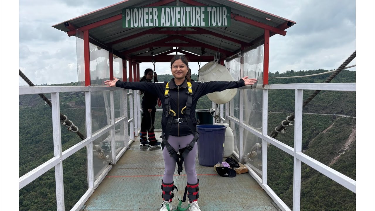 Bungee Jumping | Swer Village~East Khasi Hills | Pioneer Adventure Tour in Meghalaya