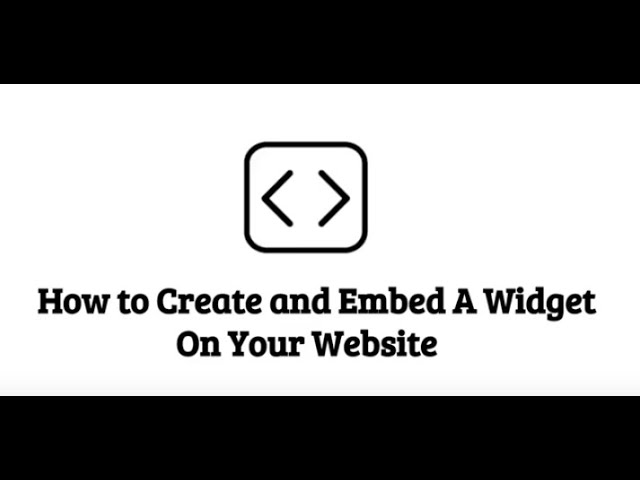 How to create and Embed Widget on your website | Feedspot