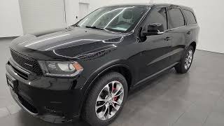 2019 DODGE DURANGO GT PLUS AWD DB BLACK 4K WALKAROUND 13238ZD SOLD!