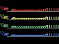 [Watch with Sound] Synchronized Music Marble Race
