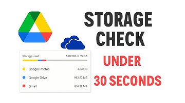 How to check google drive storage using your Android device