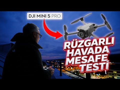 Az Daha Dönemiyordu!! Dji Mini 5 Pro ile Şehiriçi Mesafe Testi Yaptık.