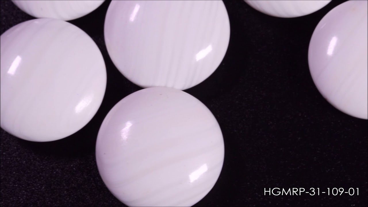 日向産蛤碁石 雪印・月印ミックス 31号 リペア品 HGMRP 31 109