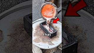 The Secret Of Cold Water With Molten Metal