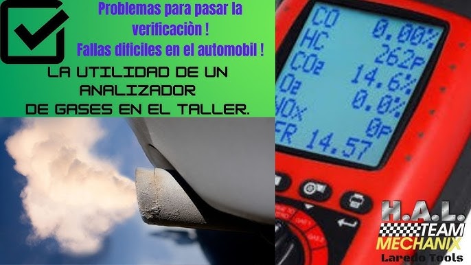 💥 Analizador de gases automotrices 100% portátil Snap-On 