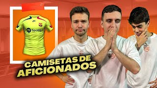 REACCIONAMOS a CAMISETAS de FÚTBOL CREADAS por AFICIONADOS