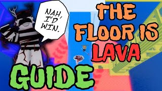 Blade Ball (SECRET) How To ALWAYS Win in The Floor is Lava Game Mode