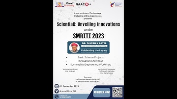 Demo Day Exhibition:ScientiaX-Unveriling Innovation by IIC Parul Universit#problemsolving#mentoring