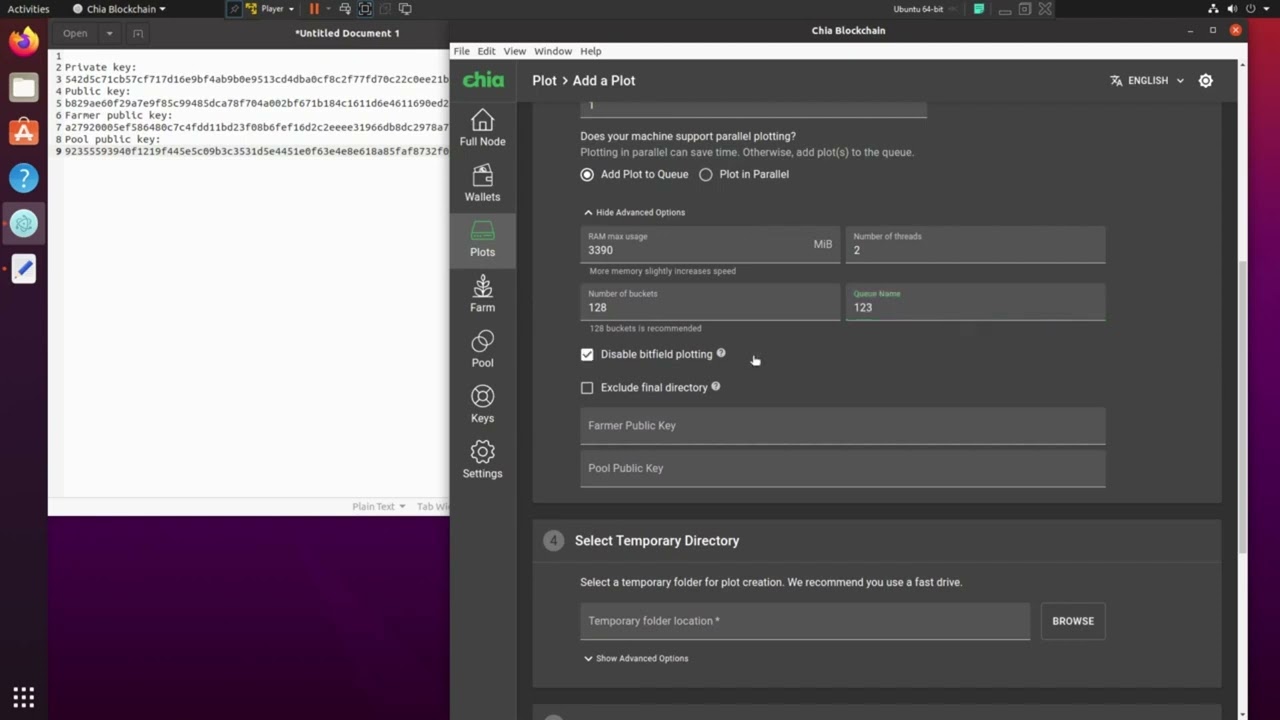 Chia Proof of Space Plotter