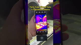 Can phone infrared thermal imager work in daytime? Watch this maintenance test