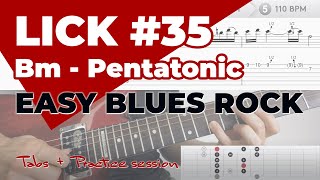 Guitar Lick #35 - Bm - Pentatonic