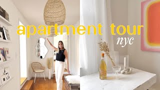 my nyc apartment tour ✨ 2-bedroom in brooklyn, minimalist, colorful, and cozy aesthetic