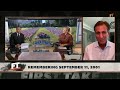 First Take remembers 9/11 and the role sports played in unifying the United States