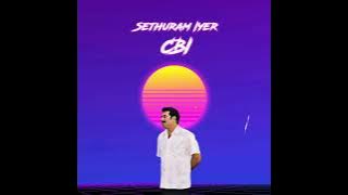 CBI Sethuram Iyer Theme Music |  Oru CBI Diary Kurippu | Remix | Retrowave