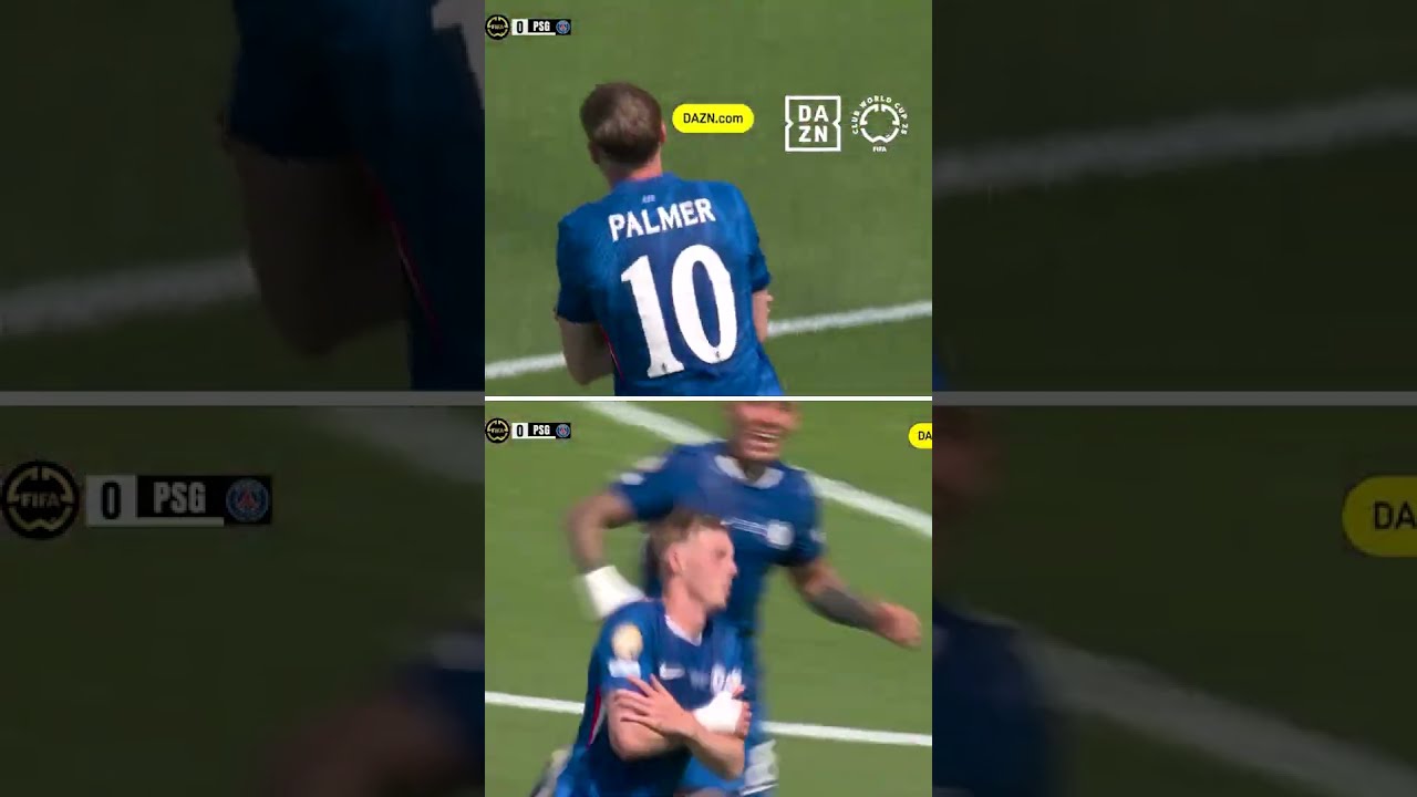 Cole Palmer Scored The Same Goal Twice FIFA Club World Cup Final