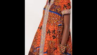 ankara maternity short gown