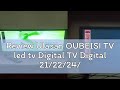 Review Ulasan OUBEISI TV led tv Digital TV Digital 21/22/24/25/27/30 inch TV LED FHD Televisi (Mode