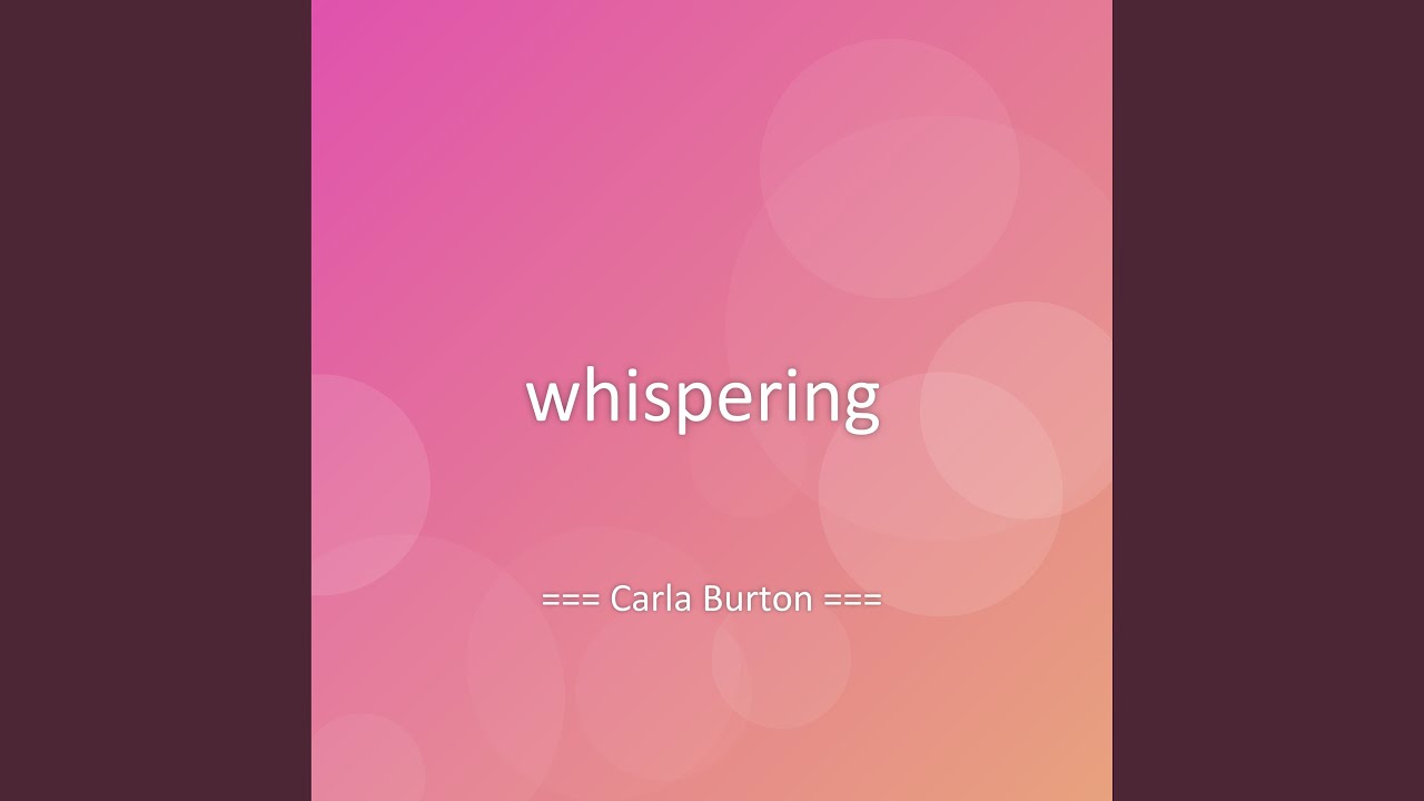 whispering