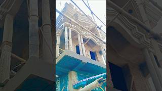 গ্রামের দেয়াল প্লাস্টারের ডিজাইন #shorts #নির্মাণ