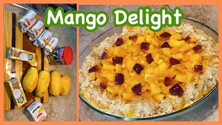 Special Mango Delight - Recipe By Merium Pervaiz !!!