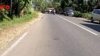 Apes! saat razia malah motor mogok