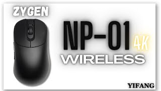The half-ergonomic design is perfect for the ZYGEN NP-01 Wireless