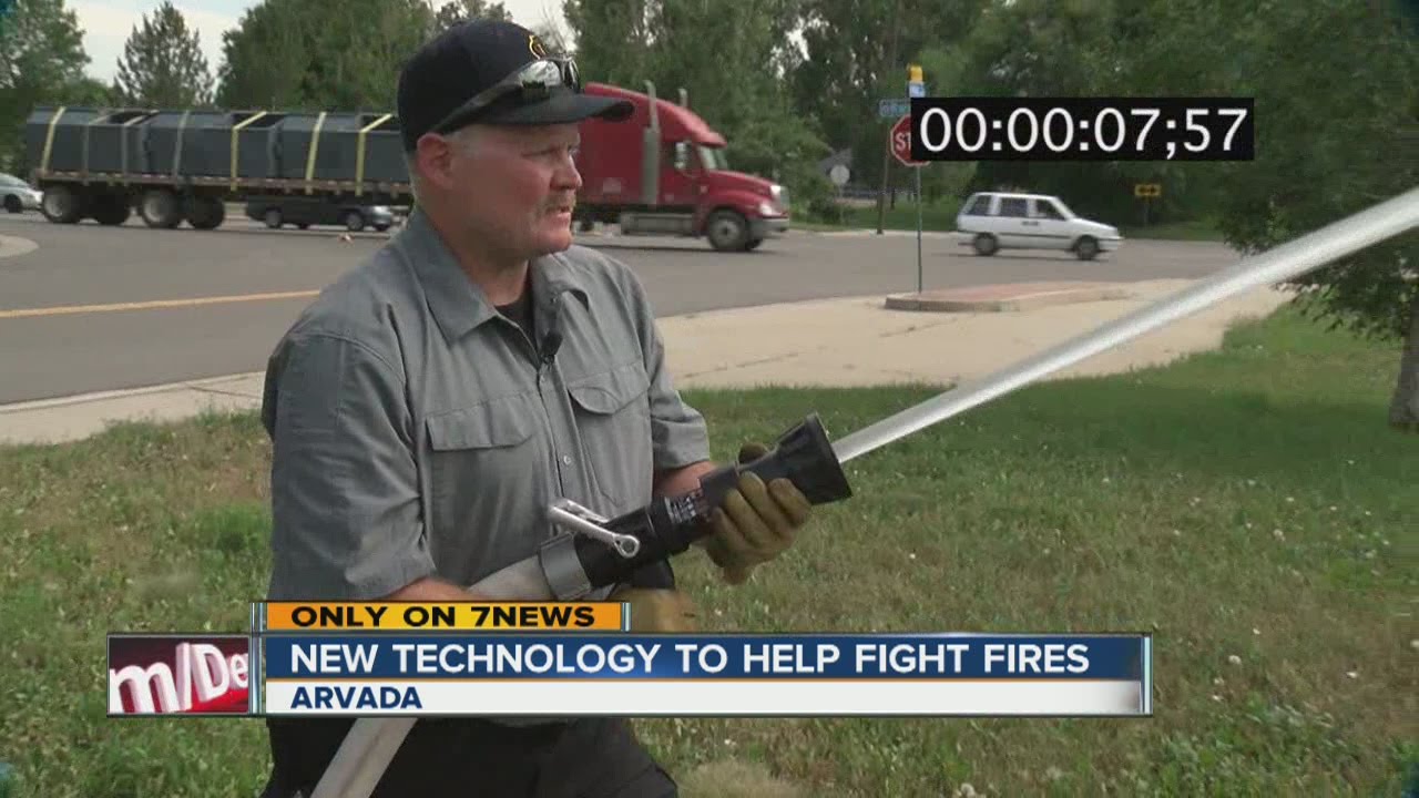 New technology to help fight fires - YouTube