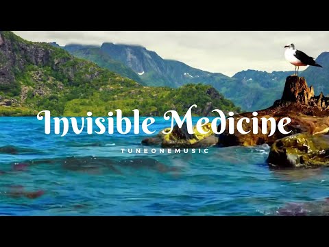 Invisible Medicine | Relaxing Ocean Music, Ocean Waves, Study Music, Relax ⚛ TuneOne Music