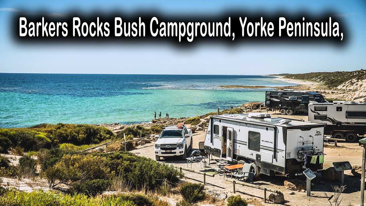 Barkers Rock Bush Campground Yorke Peninsula, Catching Squid, Nomads Caravanning Australia, EP-183
