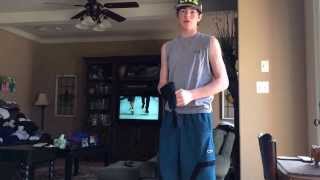 Pitching drills: sock drill