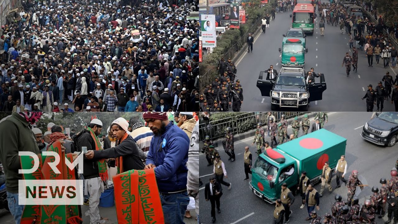 UNSEEN VIDEO: Nation Pays Tribute as Khaleda Zia’s Funeral Draws Massive Crowd in Dhaka | AC1B