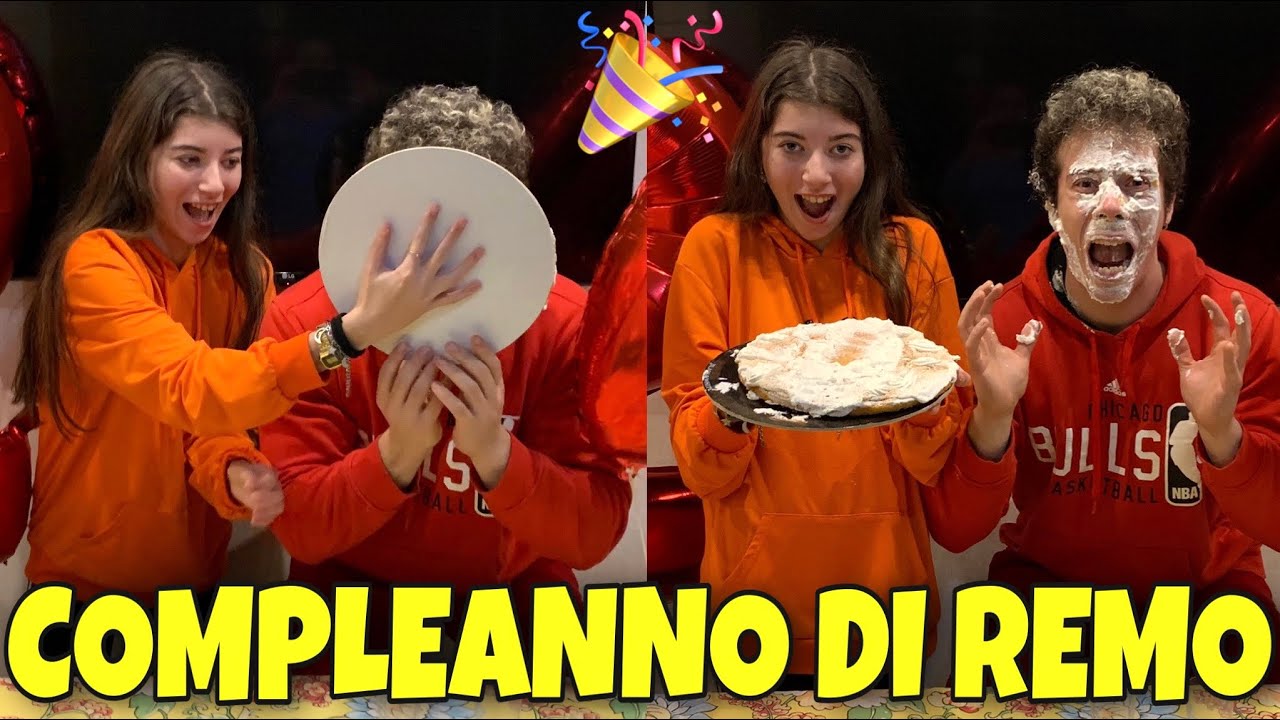 ELENA LANCIA LA TORTA DI COMPLEANNO IN FACCIA A REMO!! *si è arrabbiato*