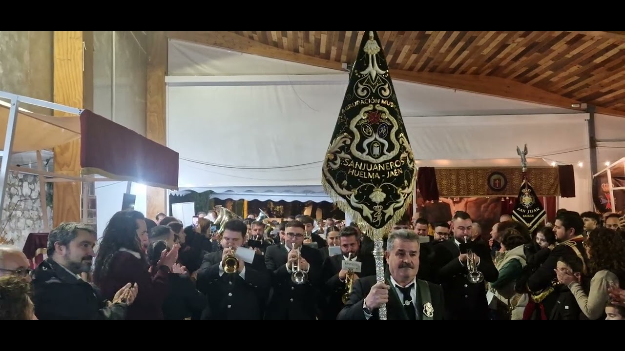 La saeta y a los pies de Sor Ángela - AM Sanjuaneros de Huelma