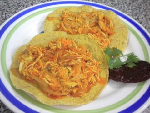 TINGA DE POLLO | RECETA FACIL