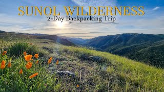 Solo Backpacking Sunol Wilderness: Alameda Creek - Little Yosemite - Sky Camp