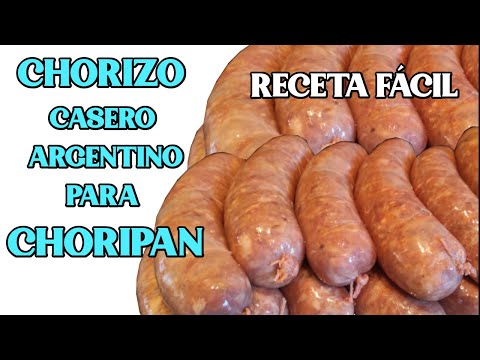 Como hacer chorizos caseros