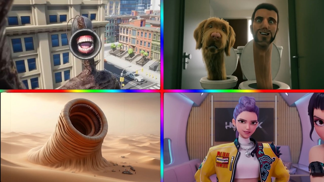 Skibidi Toilet🆚PEPPA PIG.EXE 🆚Siren Head 🆚Kpop demon hunter   🎶 Tiles Hop EDM Rush