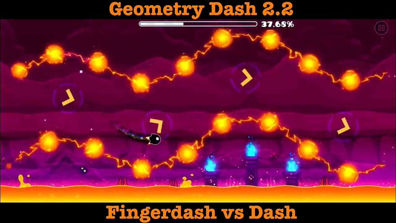 Geometry Dash 2.2 | Fingerdash vs Dash | Which Level Is Better? - YouTube